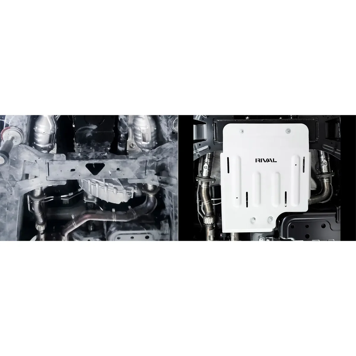 Nissan Patrol Y63 2024-Present 4WD Aluminium Transfer Case Bash Plate RIVAL Offroad Shield