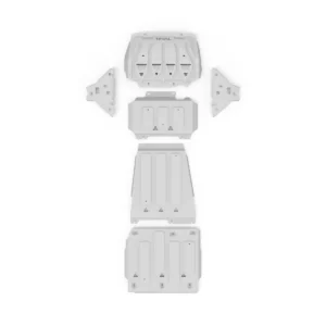 Ford Ranger PX1 PX2 PX3 2012-2022 Set of 5 Aluminum Bash Plates RIVAL Underbody Armor