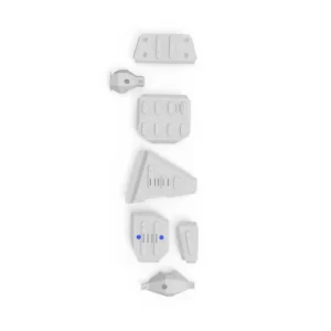 Suzuki Jimny 2018-Present 4x4 Bash Plate Set covering Rear Diff Fuel Tank Transmission Transfer Case and Steering RIVAL Protection