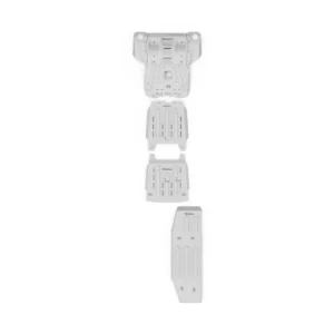 Toyota Hilux and Fortuner 2015-Present Full Bash Plate Set Radiator Engine Transmission Transfer Case and Fuel Tank RIVAL New Design Protection