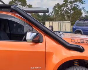 Mondexpl Tanami stainless steel snorkel Holden Colorado 7 brushed 316