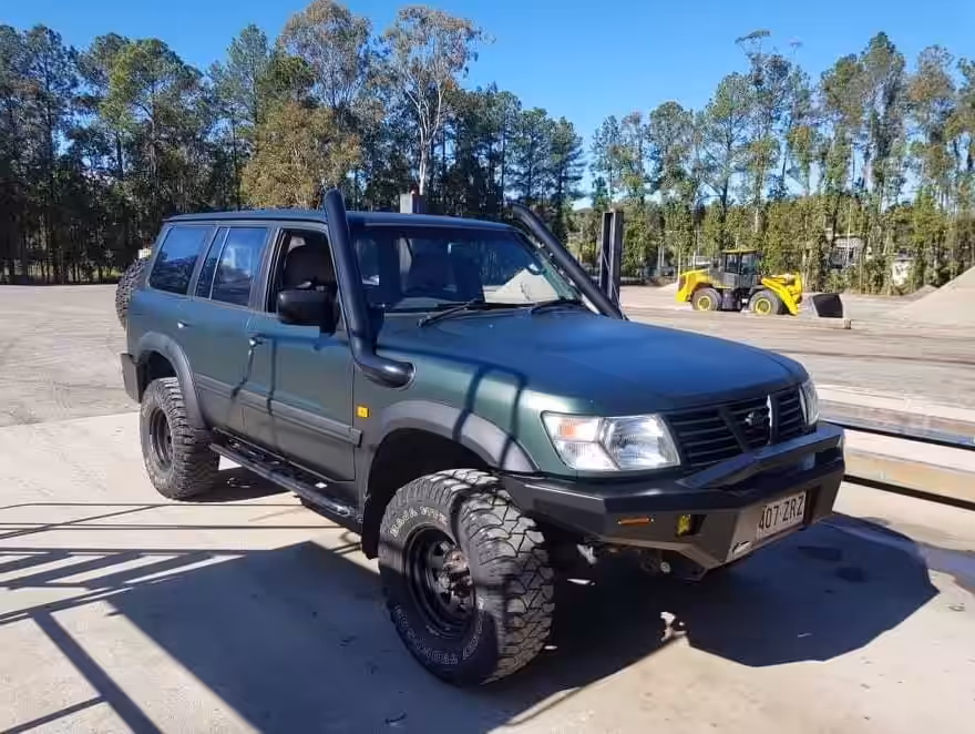 Mondexpl Tanami stainless steel snorkel Nissan NP300 Navara satin black
