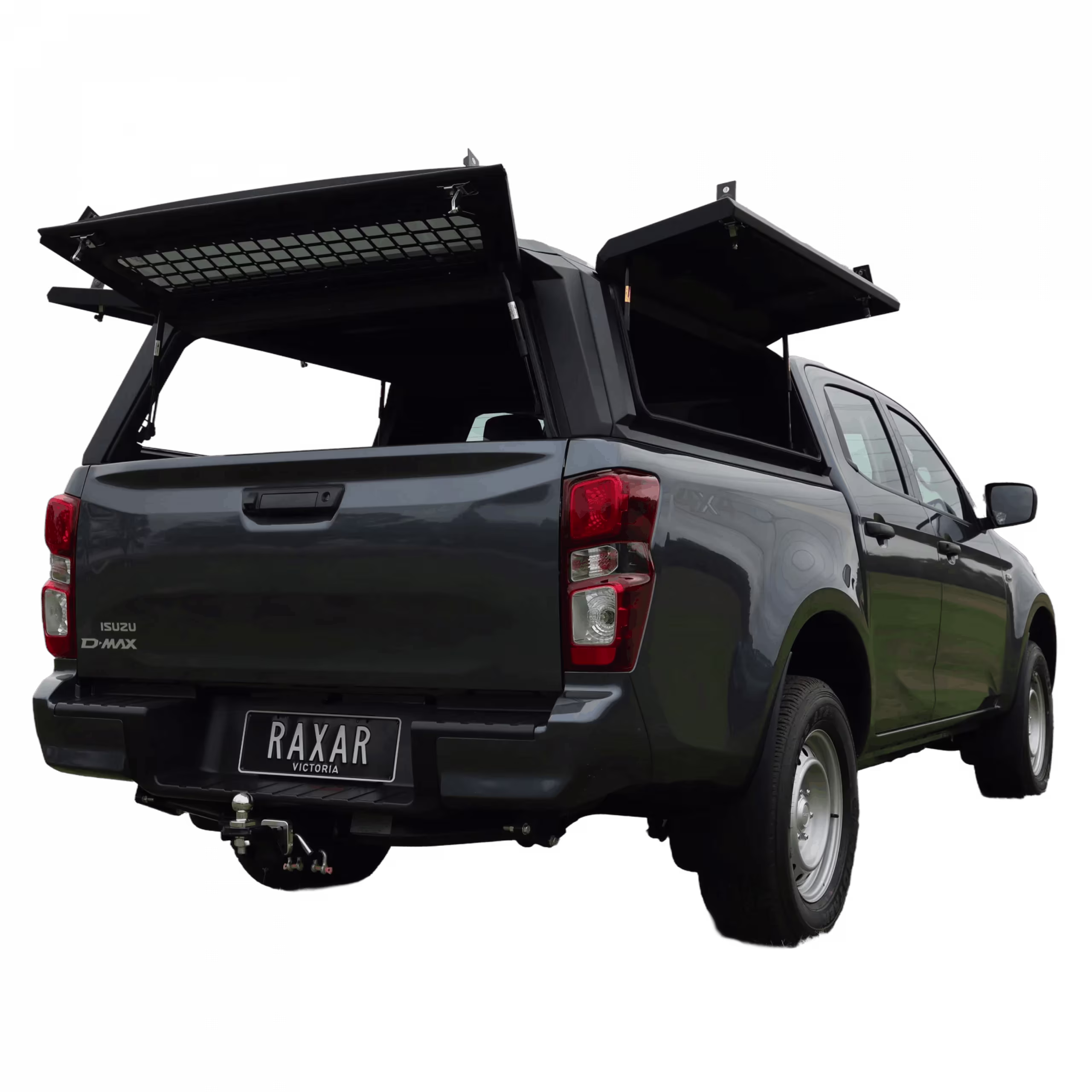 Isuzu D-MAX Raxar canopy open view