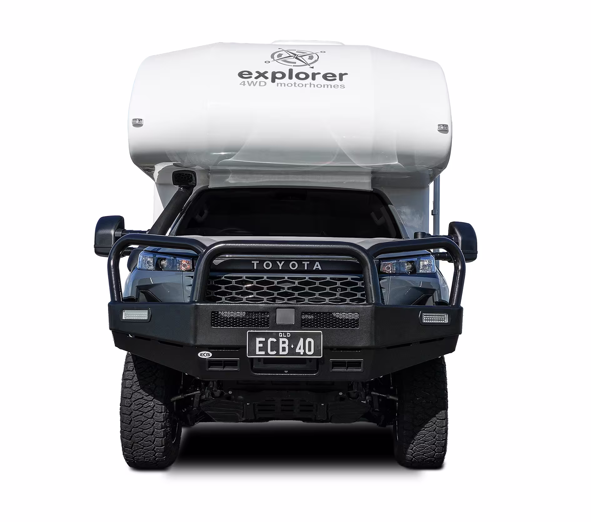 Toyota Hilux Workmate winch bullbar front view 11/2025 to present